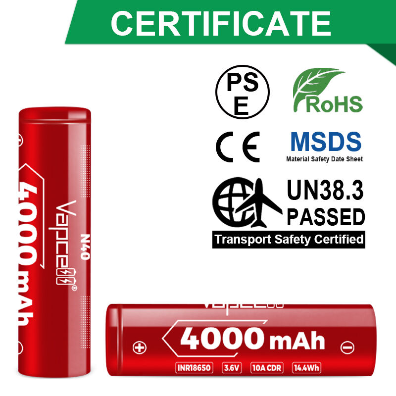 18650 4000mah 2-pack