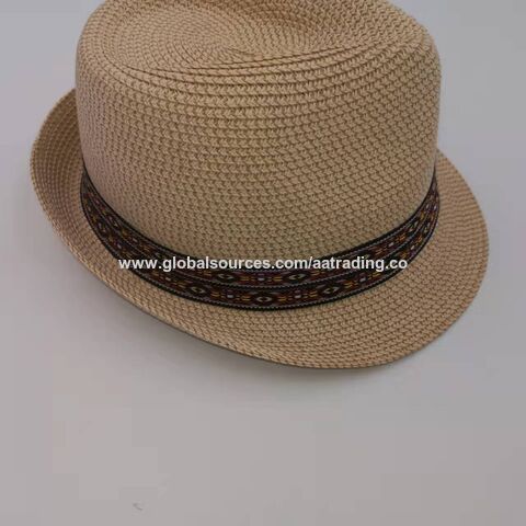 Custom Fashion Visor Boater Sun Hat For Men Boys Summer Beach Outdoor  Ribbon Straw Flat Top Hats $2.35 - Wholesale China Men's Straw Hats at  Factory Prices from NANTONG HAIMEN ANTESI TRADING