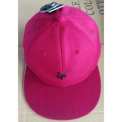Casquette de baseball à succès avec étiquette tissée, sergé de polyester épais - Meilleure vente!