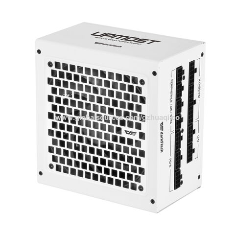 DarkFlash 80 Plus Gold 750W PSU, fonte de alimentação ATX totalmente modular Dual 12V, fonte de alimentação para PC econômica e luxuosa