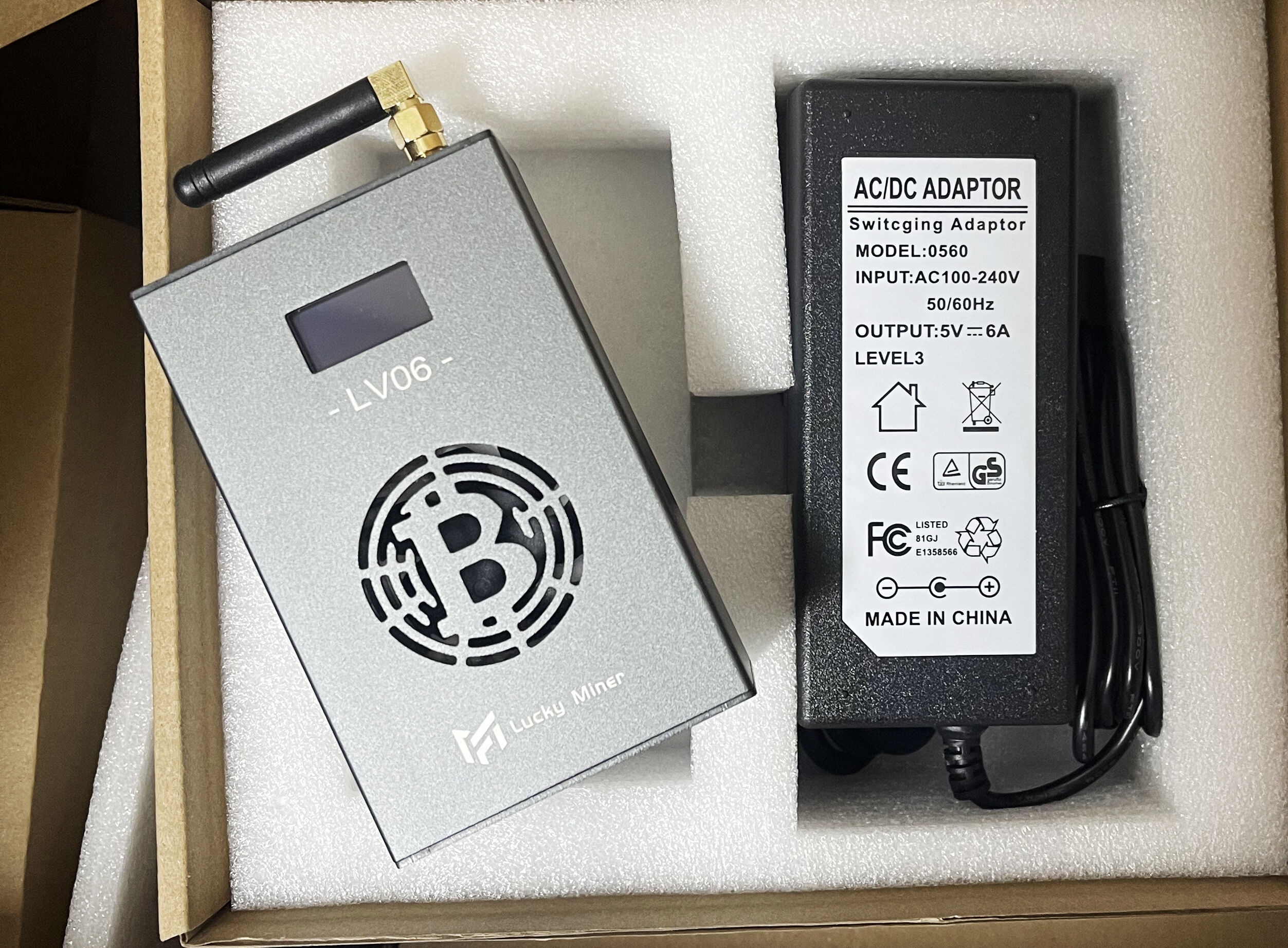 Compre Minería De Bitcoin De Alta Calidad Wifi Bitcoin Lucky Miner V5  Hashrate 320g~380g, Máquina De Minería En Solitario Con Posibilidad De  Obtener Un Bloque Y Ganar 6.5 Btc y Bitcoin Crypto