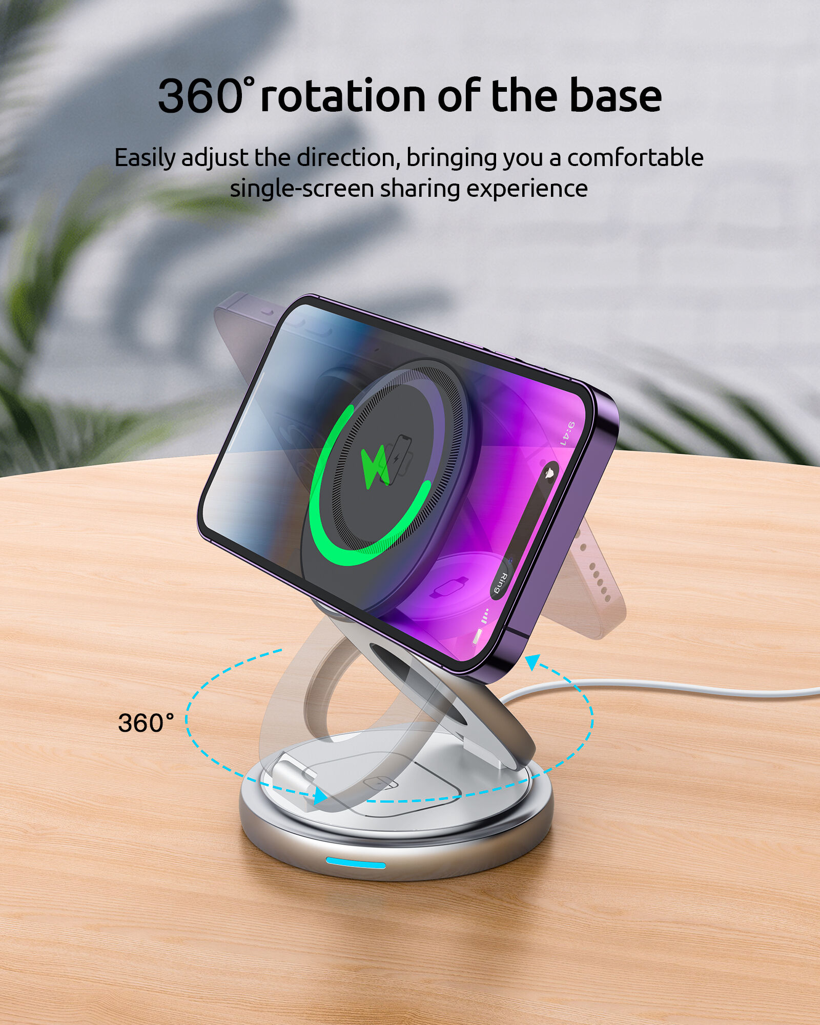 Buy China Wholesale Wholesale 3 In 1 Folding Magnetic Wireless Charging ...