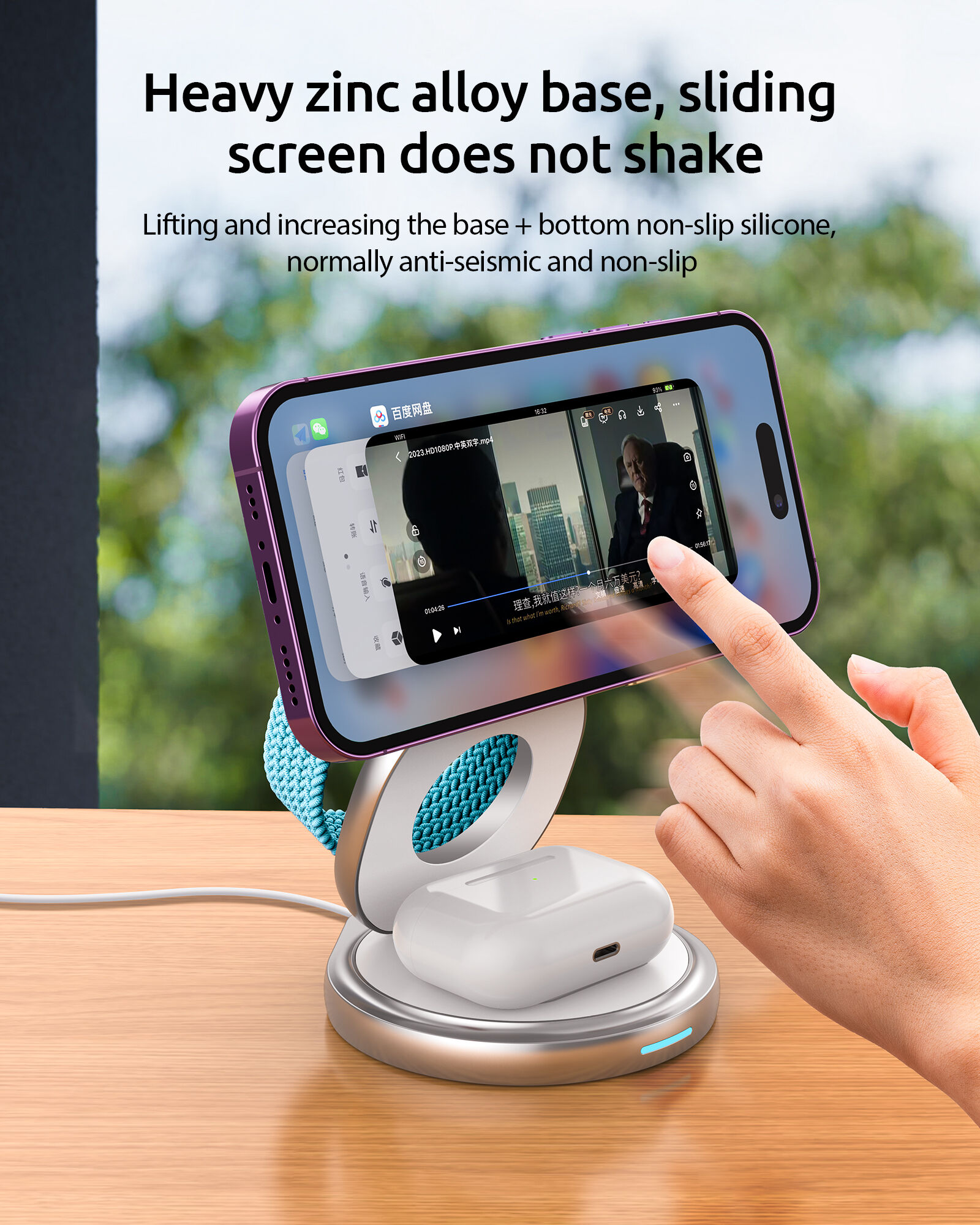 Buy China Wholesale Wholesale 3 In 1 Folding Magnetic Wireless Charging ...
