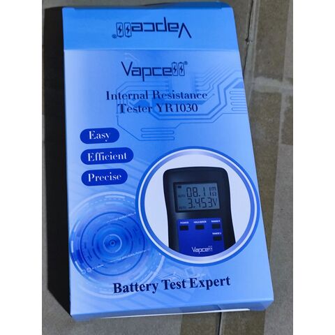 Buy Wholesale China Vapcell Internal Resistance Tester Precise Test Expert  Yr1030 Battery Test Mooch Test 18650/20700/18350/21700/26650/20650/14500 &  Vapcell Yr1030 at USD 24.5