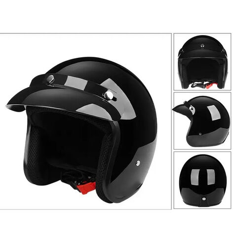 Casco de motocicleta para adultos de alta calidad con visera antisalpicaduras para calle y seguridad