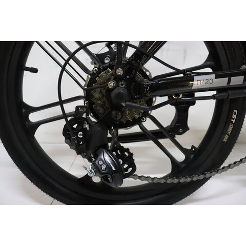 Vélo électrique pliant mini 20" en alliage Shimano 7S OEM pour bureau à domicile - VTT électrique