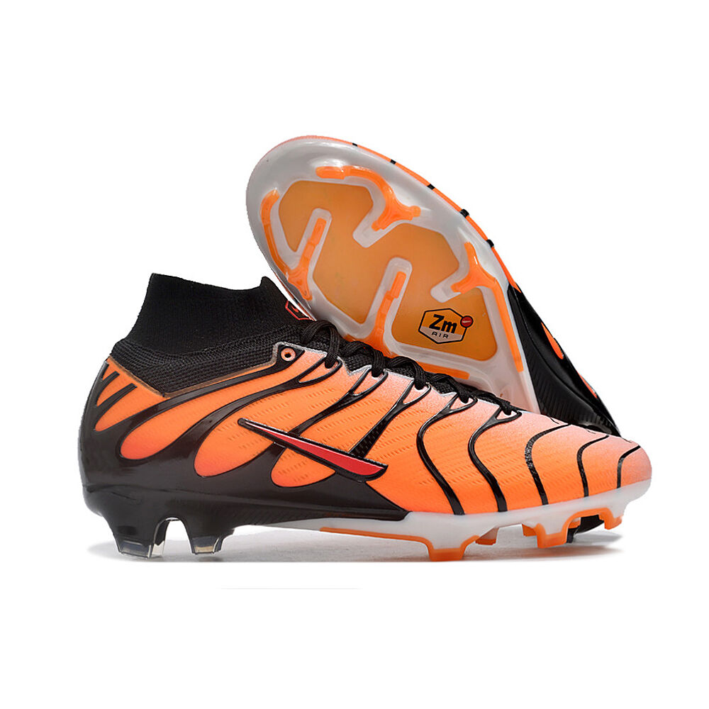 Football shoes orange and black best sale