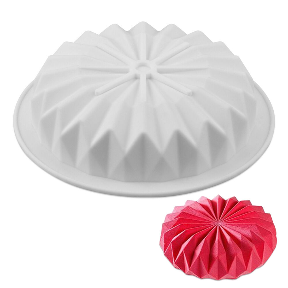 Moule À Gâteau Mousse Rond En Silicone Sans Bâton, De Couleur