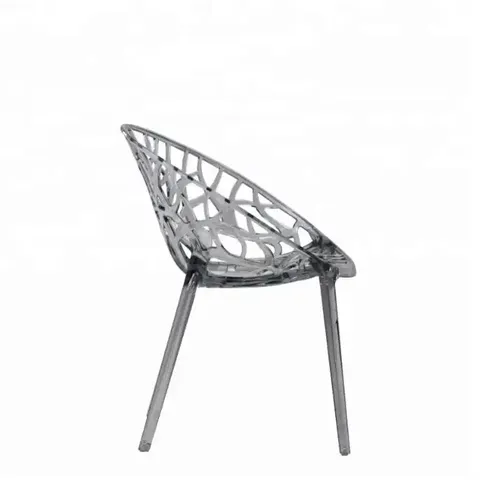 Sillas de Comedor Modernas Apilables de Plástico Acrílico