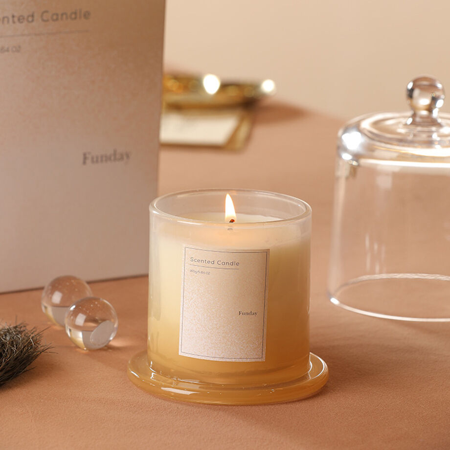 Wholesale Scented Candles Custom Private Label Organic Soy Wax Glass ...