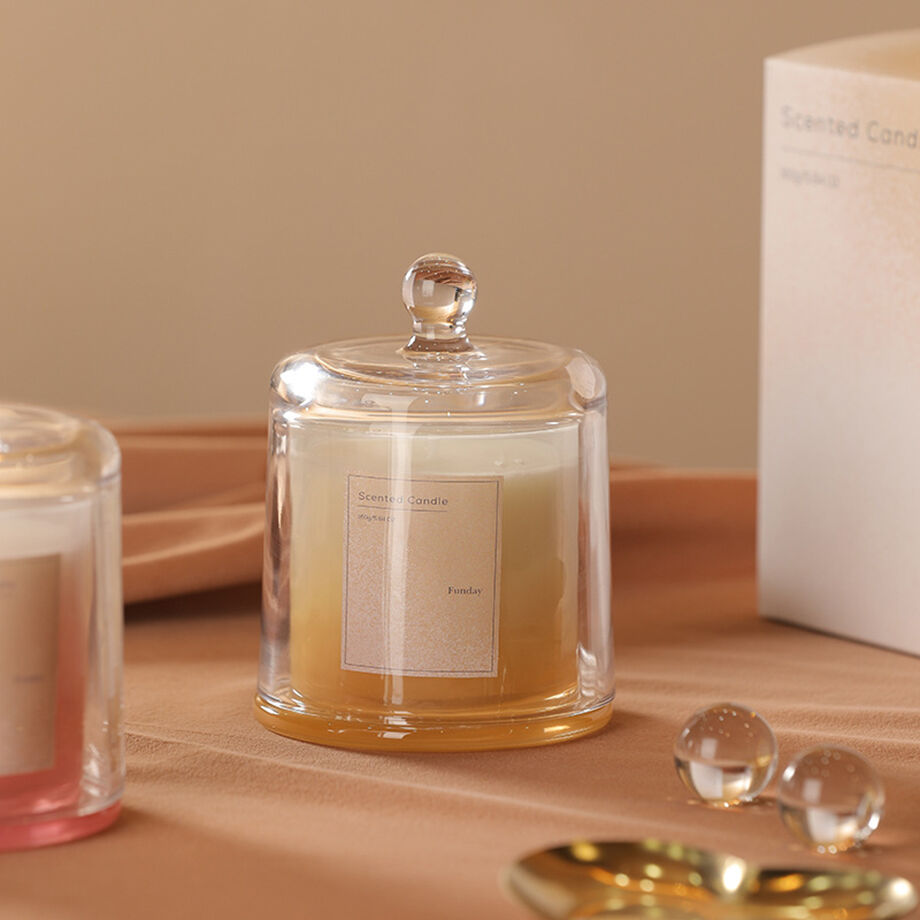 Wholesale Scented Candles Custom Private Label Organic Soy Wax Glass ...