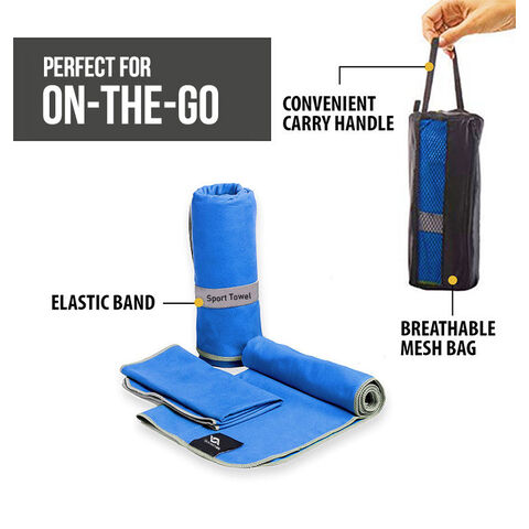 Personalized Custom Green Microfiber Towel Quick-Dry 40x60cm Digital Printed Roll Square Shape for Fitness yoga towels