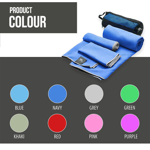 Personalized Custom Green Microfiber Towel Quick-Dry 40x60cm Digital Printed Roll Square Shape for Fitness yoga towels