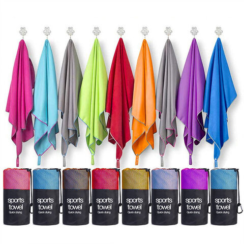 Personalized Custom Green Microfiber Towel Quick-Dry 40x60cm Digital Printed Roll Square Shape for Fitness yoga towels