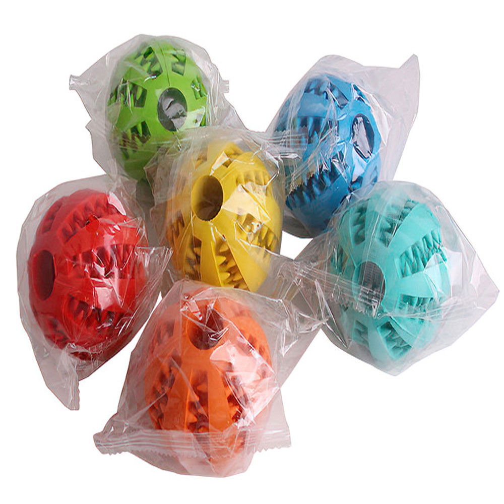 Buy Wholesale China Dog Tooth Cleaning Balls Chew Toys Rubber Pet Cat
