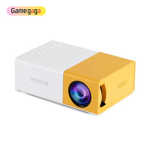 Mini proyector portátil, regalos para niños, proyector de película  compatible con HD 1080P, pequeño proyector de películas portátil para uso  al aire