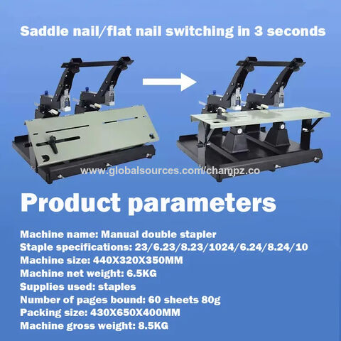  Saddle Stapler Large Heavy Saddle Stitch Binding