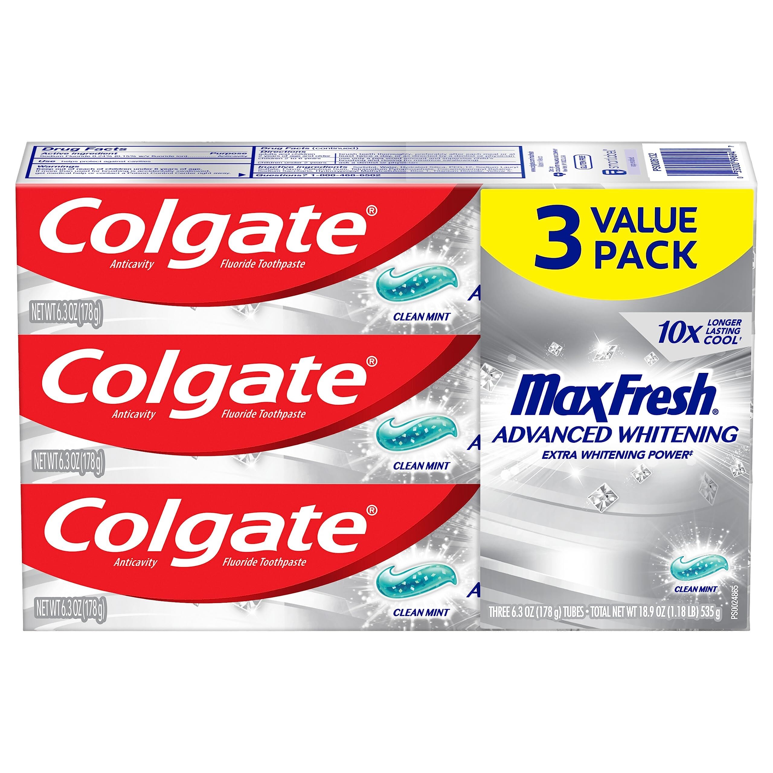 Buy Wholesale United States Colgate Tooth Paste Sparkling White Mint