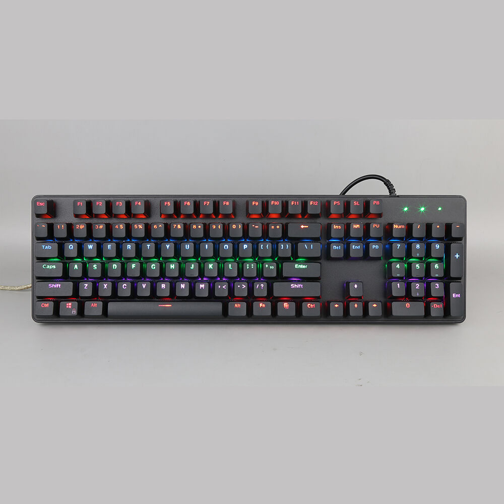 2024 Cheap Model Bst-602 Wired Usb 104keys Real Mechanical Keyboard ...