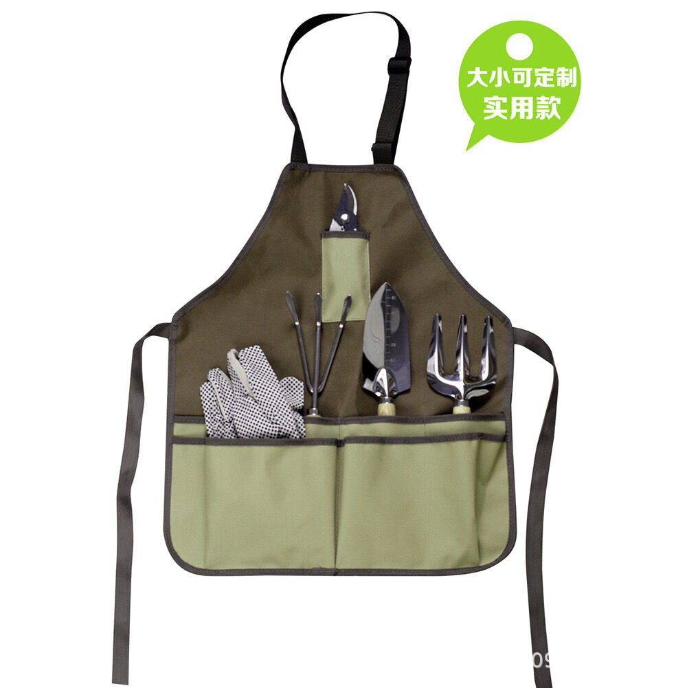 Heavy Duty Canvas Apron - Artist Apron With Pockets For Painting