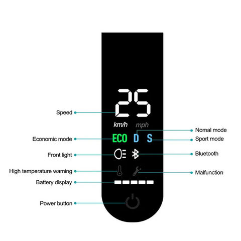 Patinete Eléctrico Plegable 36V, Almacén UE - Scooter Eléctrico Plegable para Adultos, Envío Rápido desde Europa