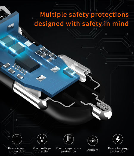 GOOD SHE 18w QC3.0 Dual USB Car Charger Quick Car Phone Charger supplier