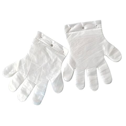 Guantes de PE Transparentes Desechables para Protección Laboral - Venta al por mayor