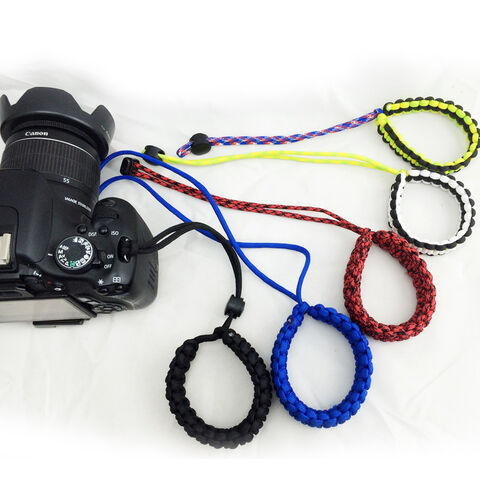 Bulk Buy China Wholesale Paracord Camera Wrist Strap/bracelet For