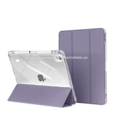 Neue Smart Tablet Hülle für iPad Air 10.5"/10.9", iPad Pro 11"/12.9", gefrostetes Hart-PC-Gehäuse mit Stifthalter