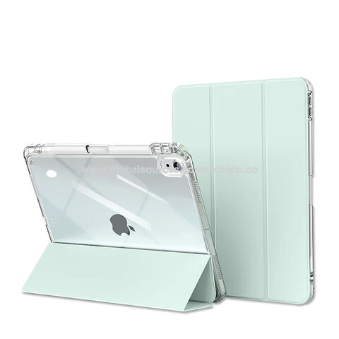 Neue Smart Tablet Hülle für iPad Air 10.5"/10.9", iPad Pro 11"/12.9", gefrostetes Hart-PC-Gehäuse mit Stifthalter