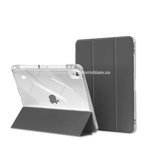 Neue Smart Tablet Hülle für iPad Air 10.5"/10.9", iPad Pro 11"/12.9", gefrostetes Hart-PC-Gehäuse mit Stifthalter