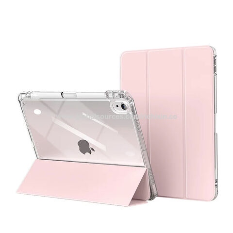 Neue Smart Tablet Hülle für iPad Air 10.5"/10.9", iPad Pro 11"/12.9", gefrostetes Hart-PC-Gehäuse mit Stifthalter