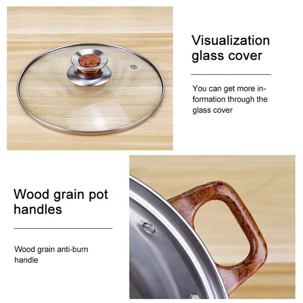 Material Sources Pot Buy Wholesale China Hot Stainless Steel Non-stick Material Steel Color ...