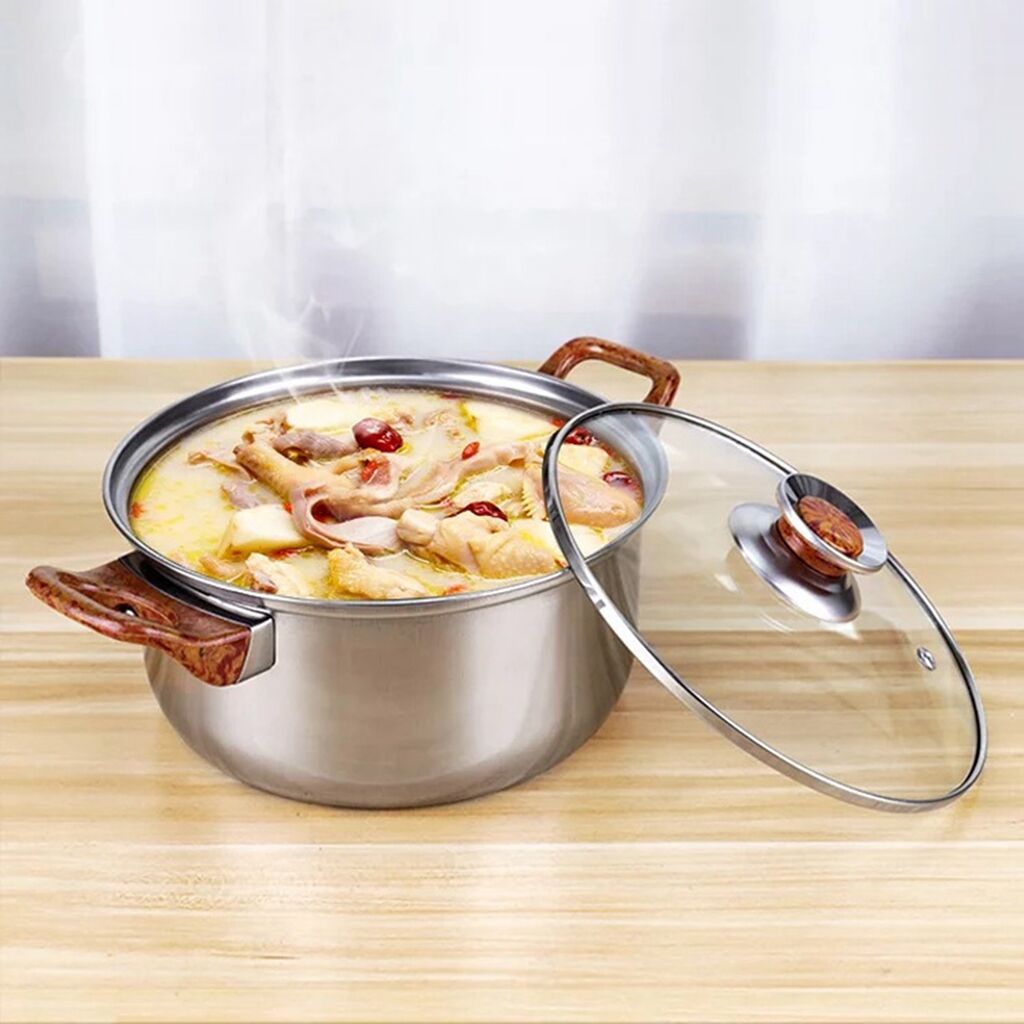 Material Sources Pot Buy Wholesale China Hot Stainless Steel Non-stick Material Steel Color ...