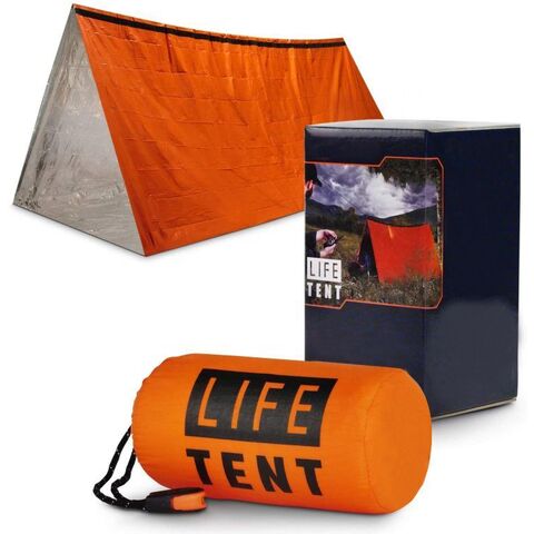 Tienda de Emergencia Térmica Impermeable, Refugio de Supervivencia Mylar Compacto con Retención de Calor Mejorada para Rescate en la Naturaleza