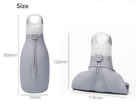 Buy Wholesale China Collapsible Silicone Water Bottle Leak-free Water