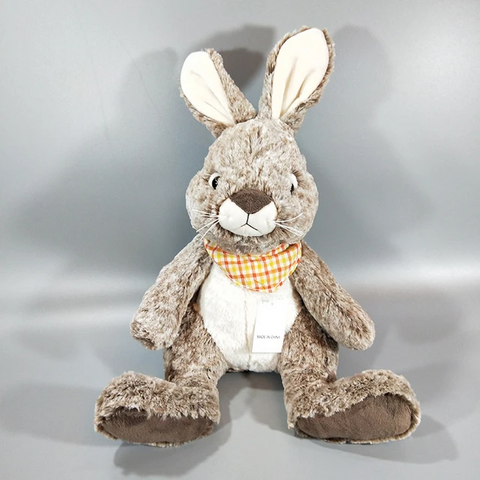 Lapin Bébé Accompagnant le Sommeil, Oreilles d'Éléphant Douces et Adorables, Lapin, Ours, JX