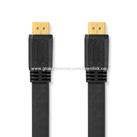 Buy Wholesale China Dawn Link Hdmi1.4 Flat Cable Hdmi Male To Male