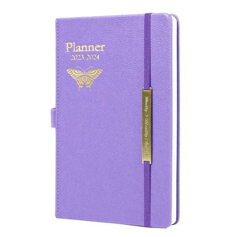 Personalisierter PU-Leder-Gurt Notizbuch Planer Tagebuch