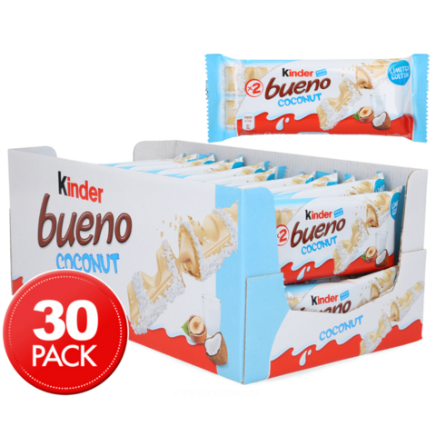 Buy Wholesale United States Ferrero Kinder Bueno Coconut 30/39g