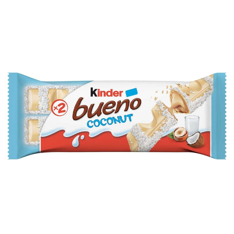 KINDER BUENO WAFER CHOCOLATE 43GR
