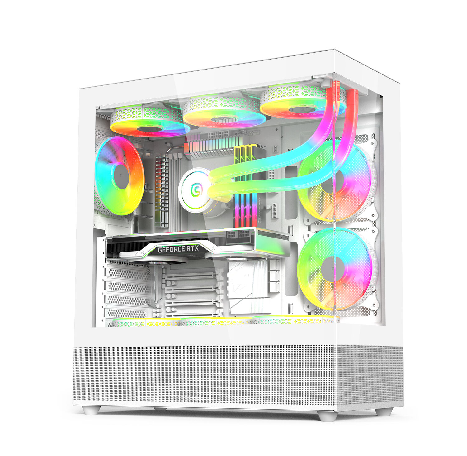 Newest Design High Range Steel Mid Tower Pc Cabinet Matx Pc Case Gaming ...