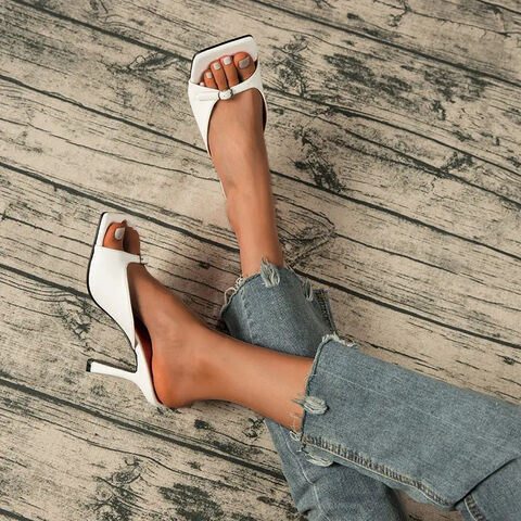 Compre 2024 Design Senhoras Salto Alto Sandálias Extravagantes