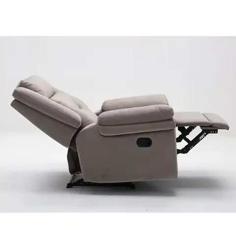 Sofá Reclinable Manual de Tela de Venta Superior, Reclinable de Lujo para Cine en Casa JX