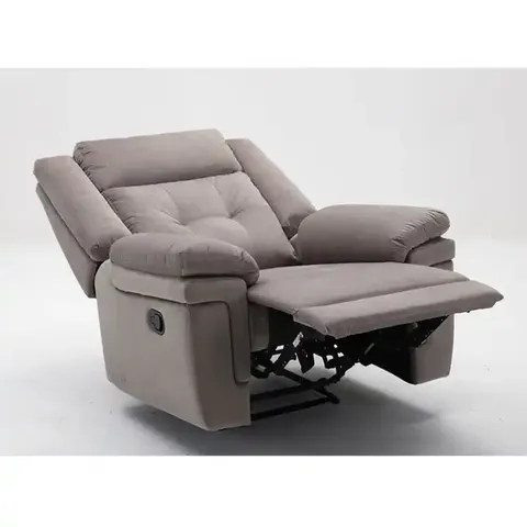 Sofá Reclinable Manual de Tela de Venta Superior, Reclinable de Lujo para Cine en Casa JX