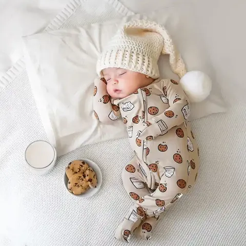 Bambus Schlafstrampler für Jungen für den Herbst - Babybekleidung im Großhandel