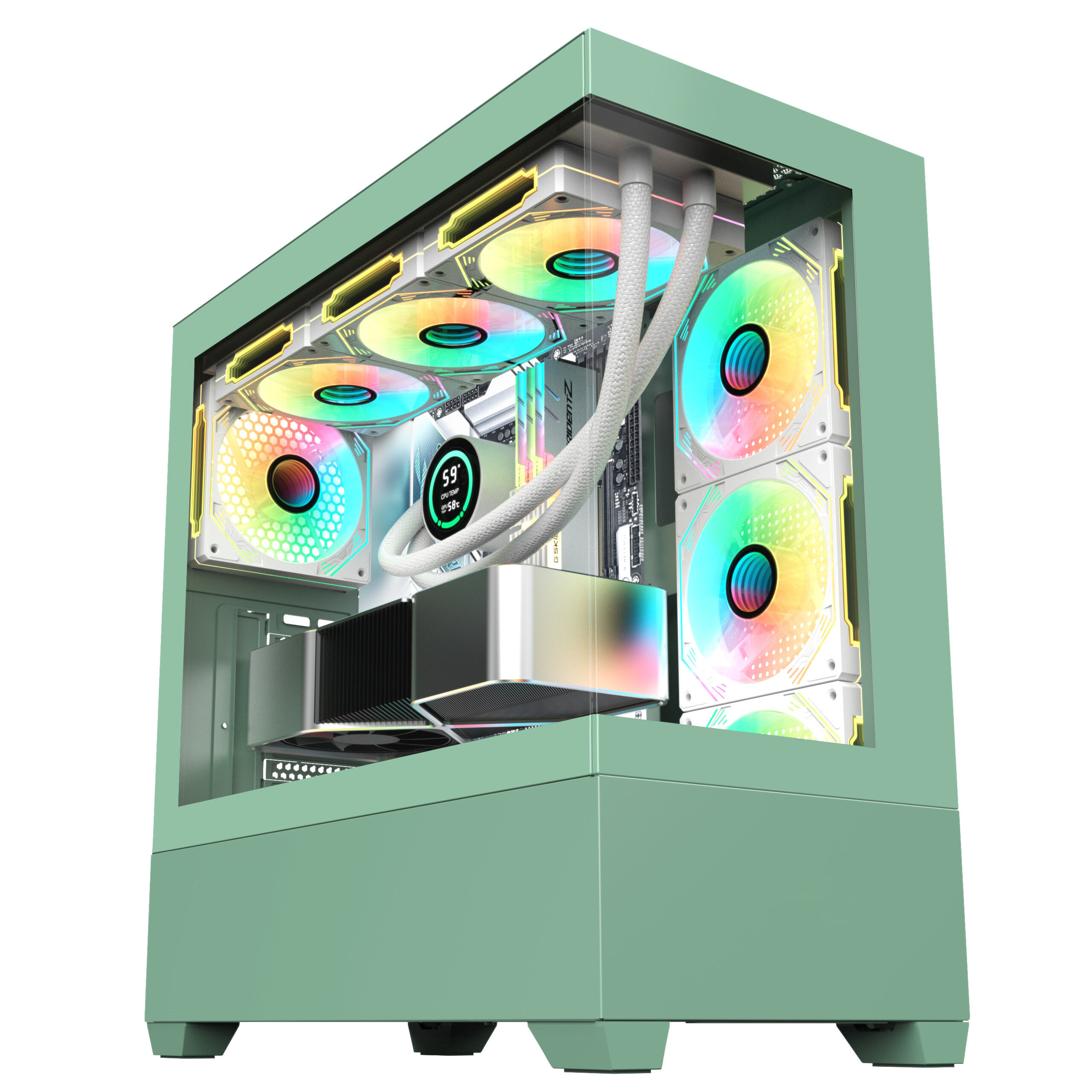 Buy Wholesale China 2024 Best Selling Customize Modern Desktop Gamer Pc ...