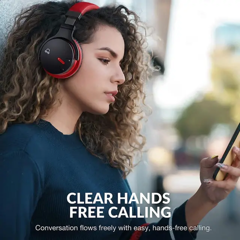 سماعات رأس بتقنية Bluetooth مع خاصية إلغاء الضوضاء النشط - مثالية لشركات والمكاتب