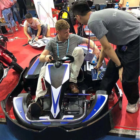 Carreras de alta calidad Go karts Kart eléctrico con tablero digital drift go karts para adultos