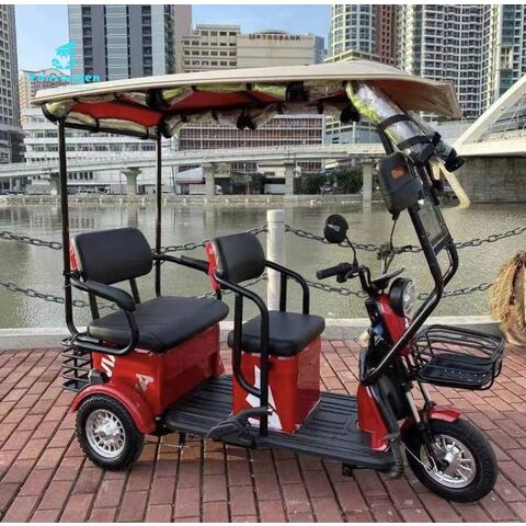 Compre Triciclo Eléctrico De Ruedas Asientos Scooter Eléctrico